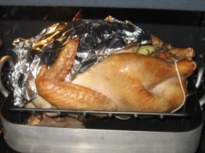 roasting turkey